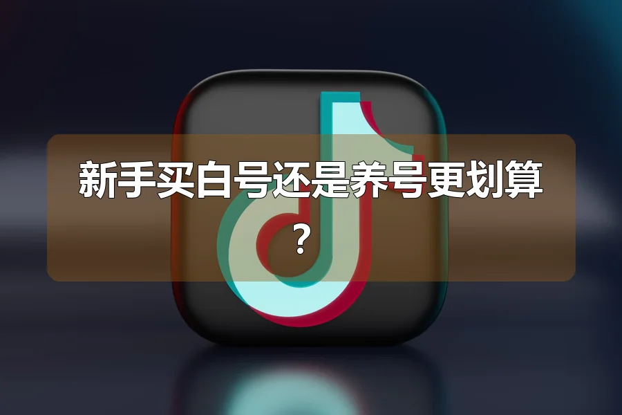 新手买白号还是养号更划算？